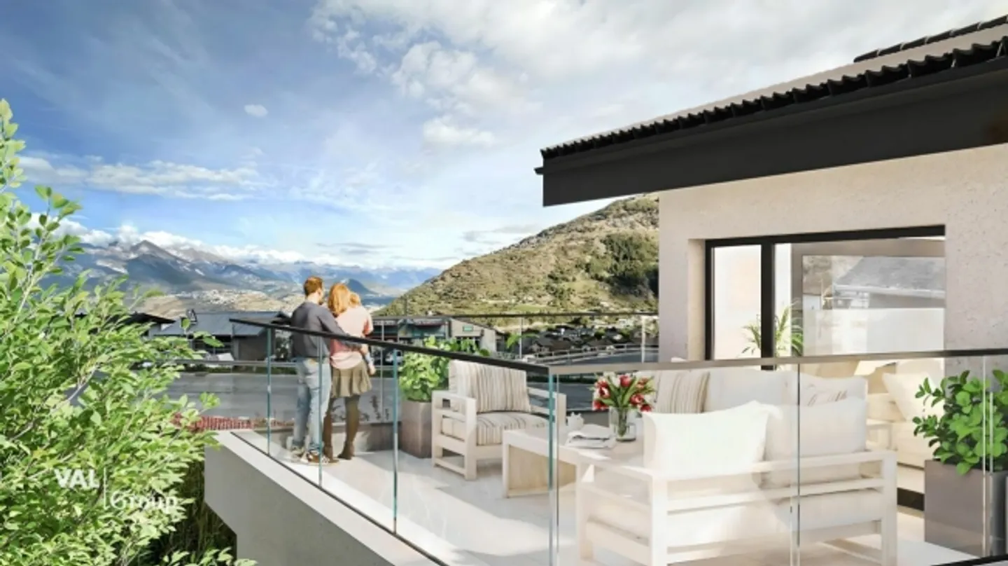 «Terrain idéalement situé pour projet de 3 appartements, permis en force copie» - Photo 5 sur 5