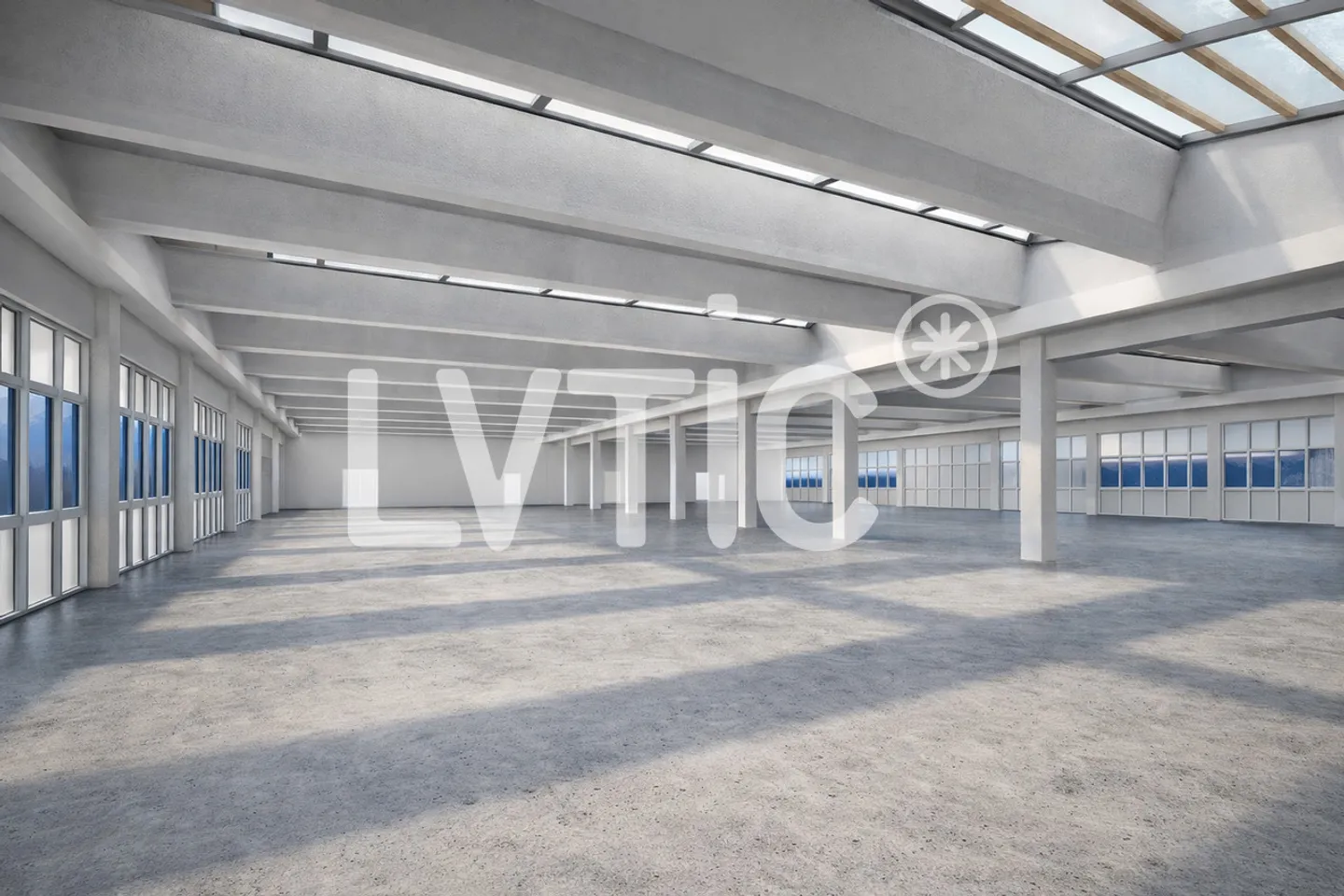 Industrial Hall and Offices of 1650 m2 for Rent in Avenches - Photo 1 of 5
