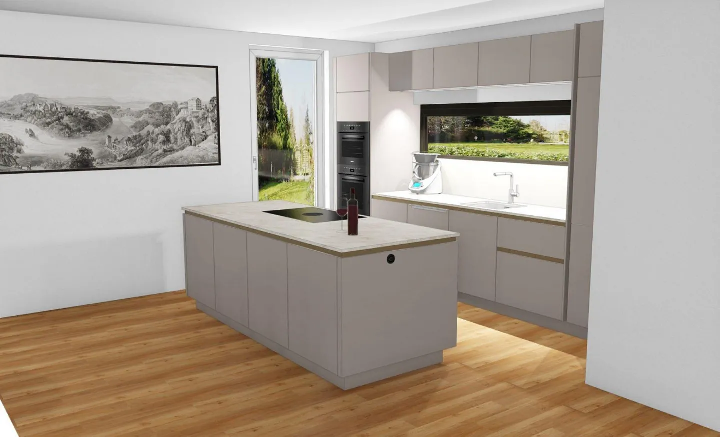 Luxus-Terrassenwohnung in Beringen - Foto 6 von 12