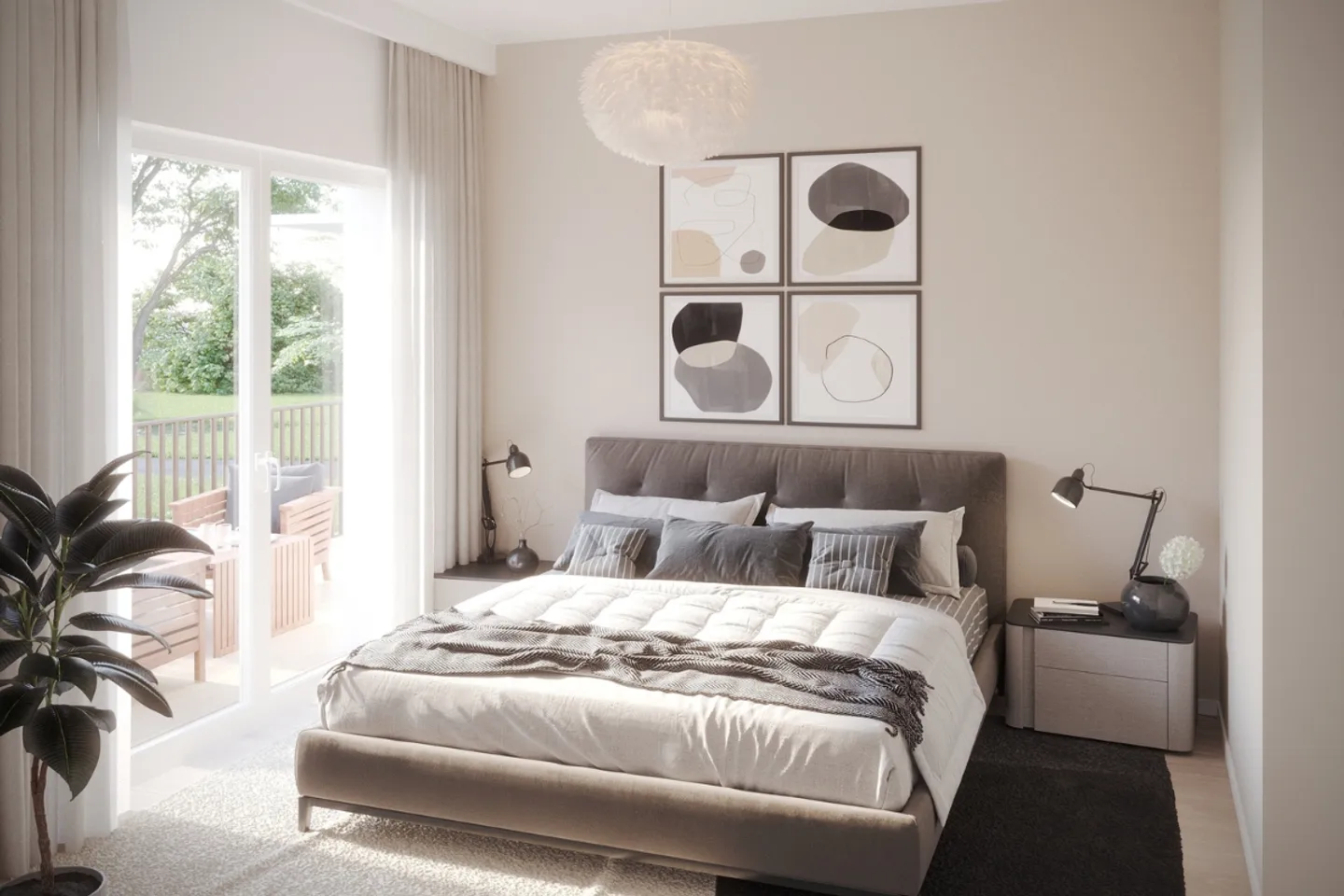 La Bergerie - Lot 15 - New 4.5 room apartment on the 1st floor with balcony - Photo 5 of 13