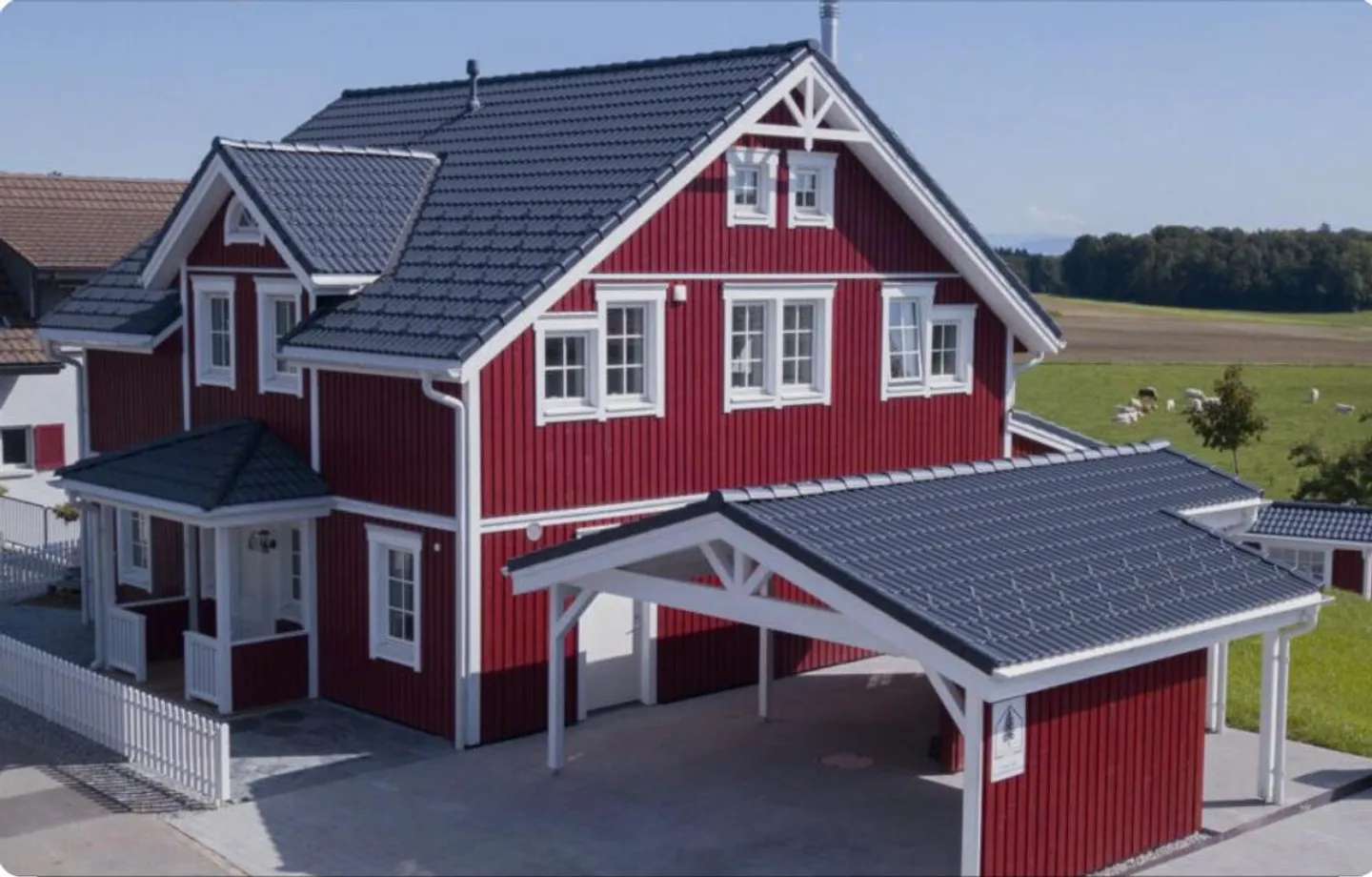 Charmantes Schwedenhaus in Wäldi - Foto 1 von 13