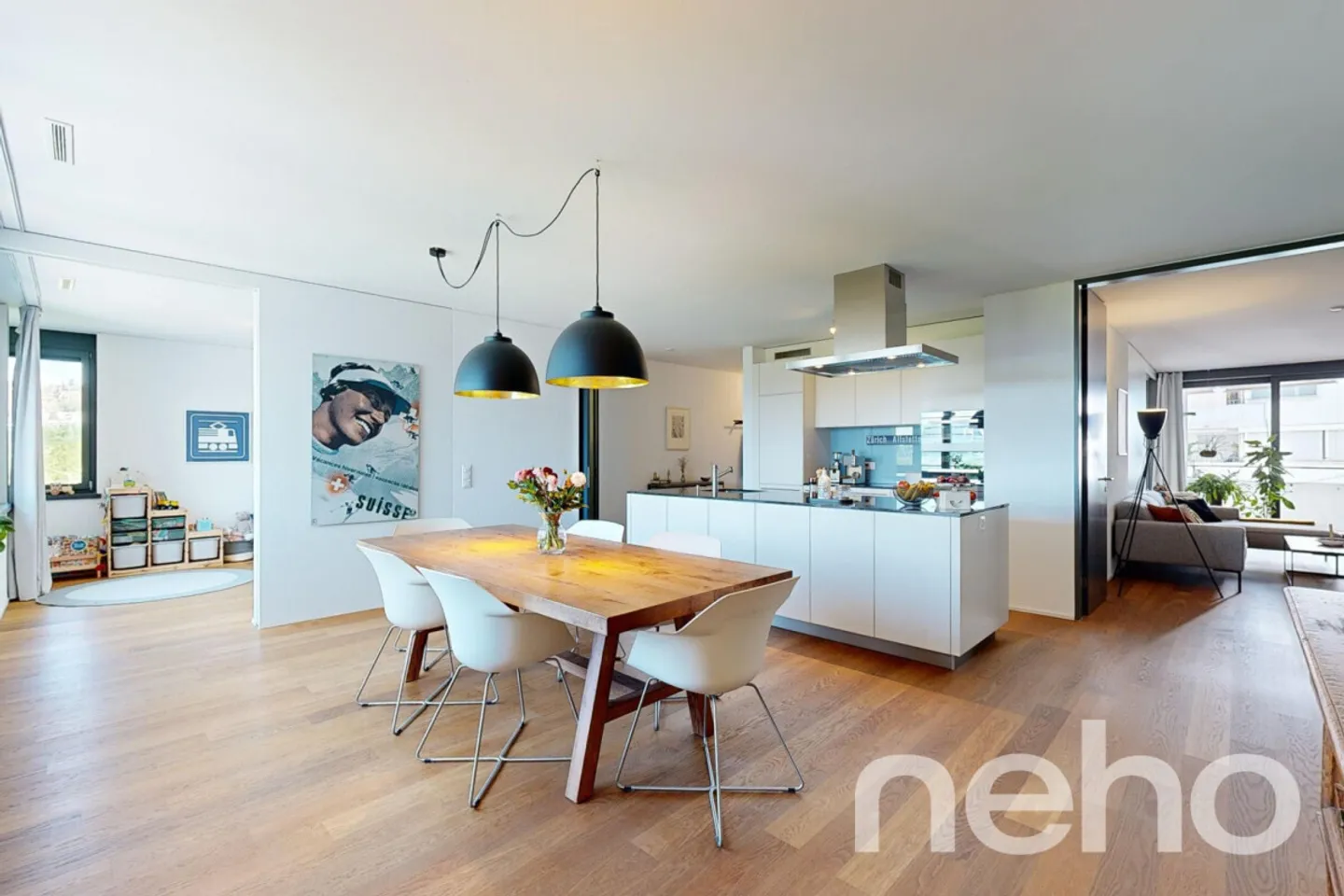 Stilvolle Wohnung in Zürich - Foto 3 von 13