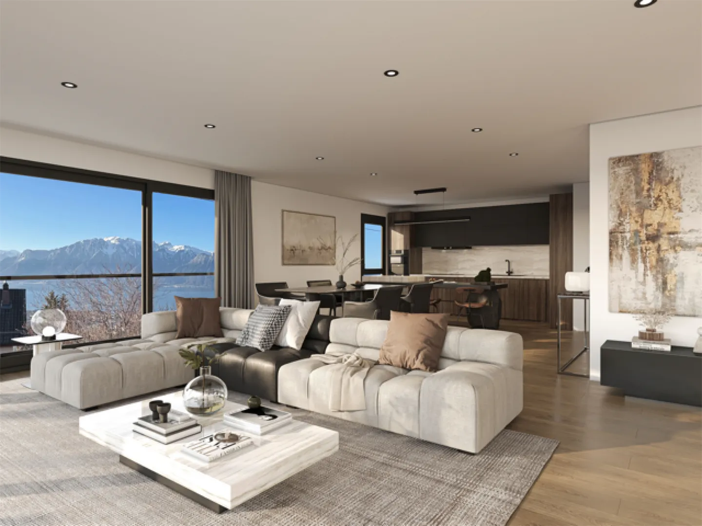 3 Appartamenti di lusso a 3 minuti da Vevey - Foto 7 di 7
