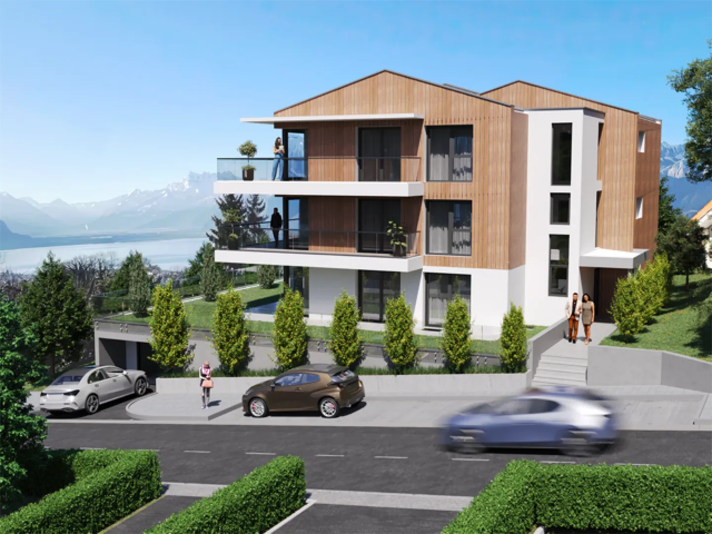 3 Appartamenti di lusso a 3 minuti da Vevey - Foto 2 di 7