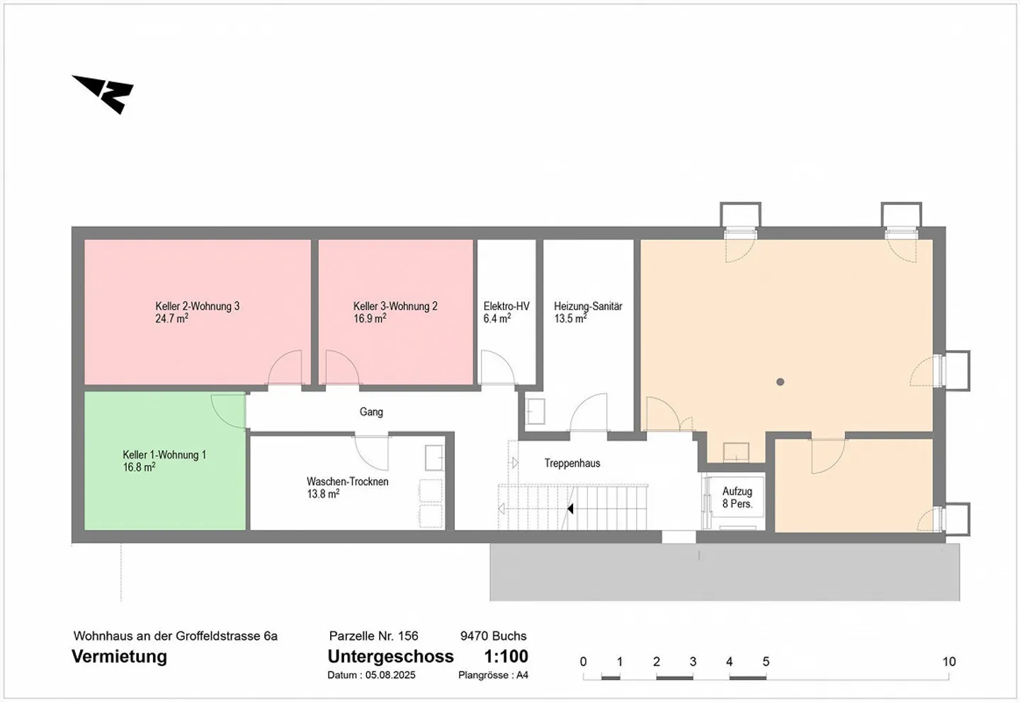 Erstbezug 51/2 Zimmer-Wohnung Buchs - Foto 7 von 10