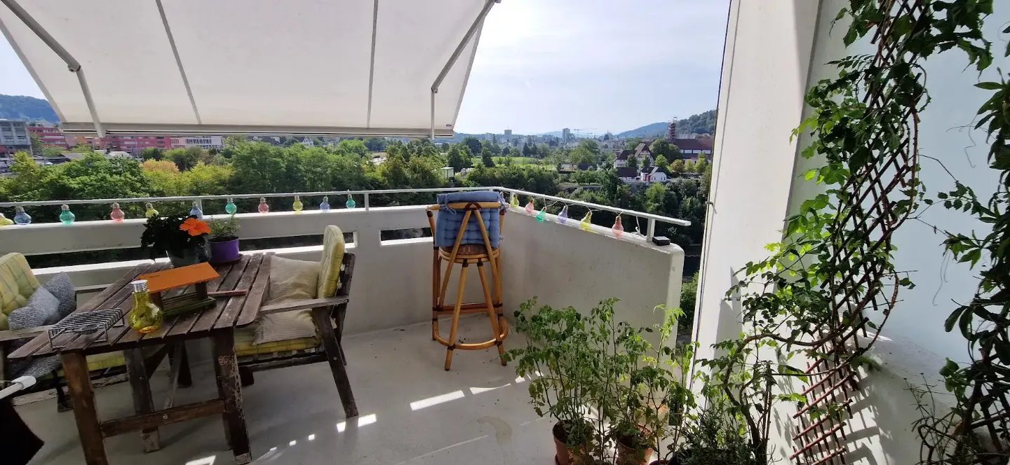 Möblierte Wohnung mit Balkon - Foto 7 von 8