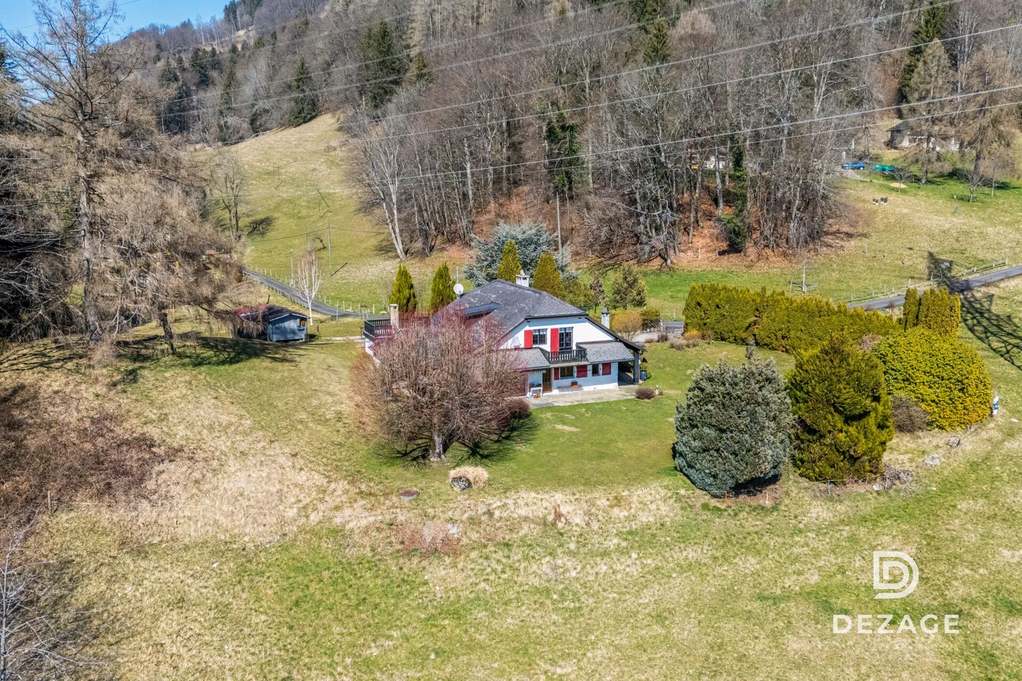 Der Charme des Alten auf einem großen Grundstück mit Blick auf Blonay - Foto 17 von 17