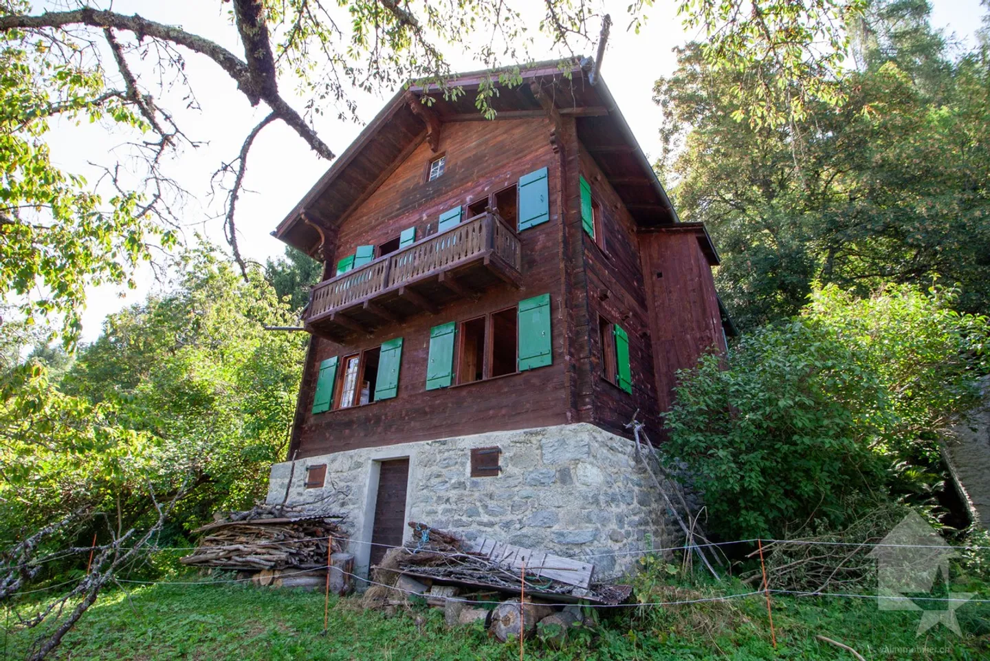 Chalet autentico del Vallese, a 6 minuti dalle piste da sci a Veysonnaz - Foto 1 di 13
