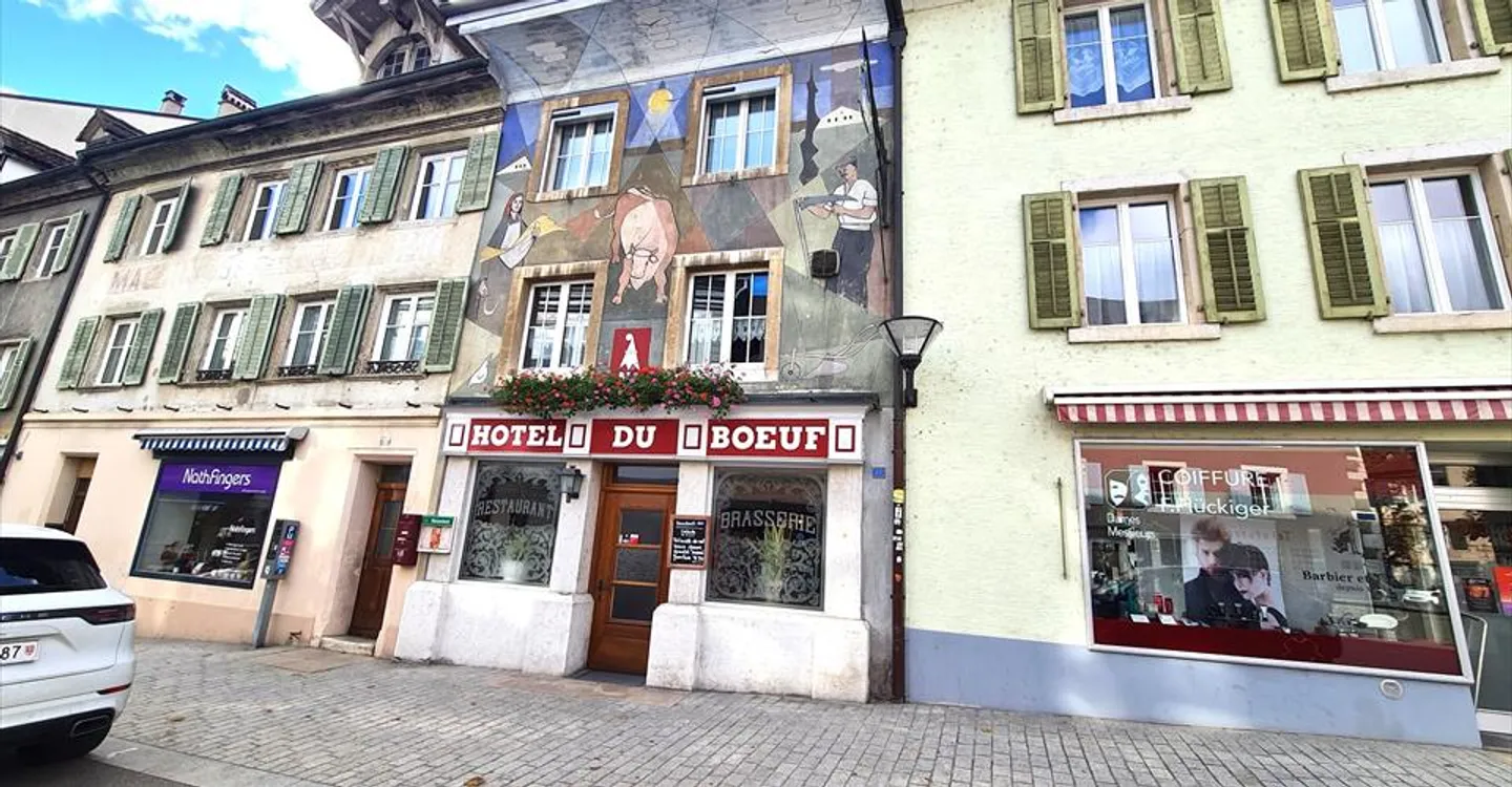Charmant Hôtel-Restaurant à Delémont - Photo 3 sur 28