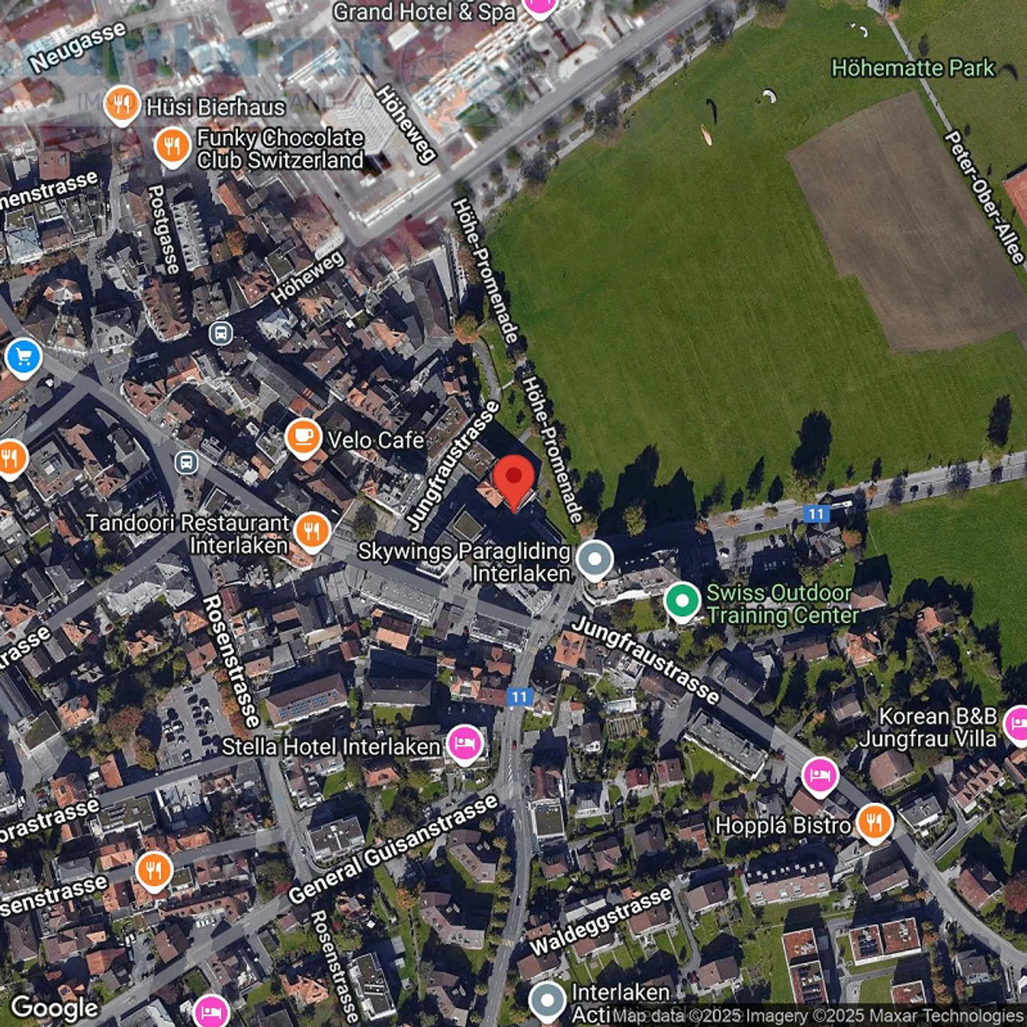 Fixer parking space in underground garage in Interlaken parking garage - Photo 4 of 4