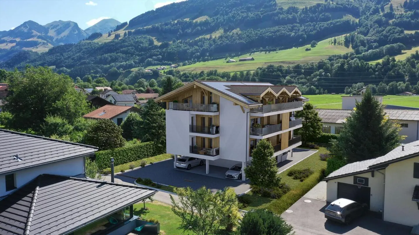 Superbe appartement neuf haut de gamme de 3,5 pièces au coeur de l'Intyamon ! - Foto 2 di 3