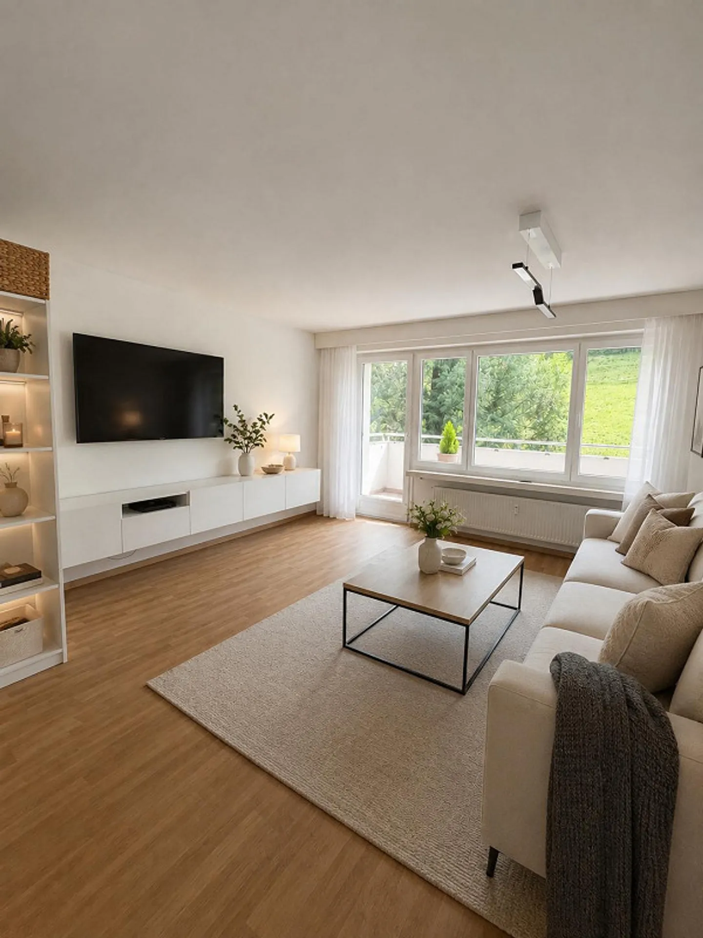 Modernes Apartment mit Aussicht - Foto 3 von 9