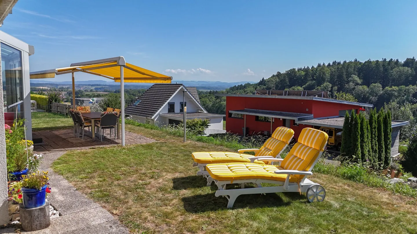 View, Space and Nature - Spacious Single-Family Home in Idyllic Location with Garden Paradise - Photo 1 of 34