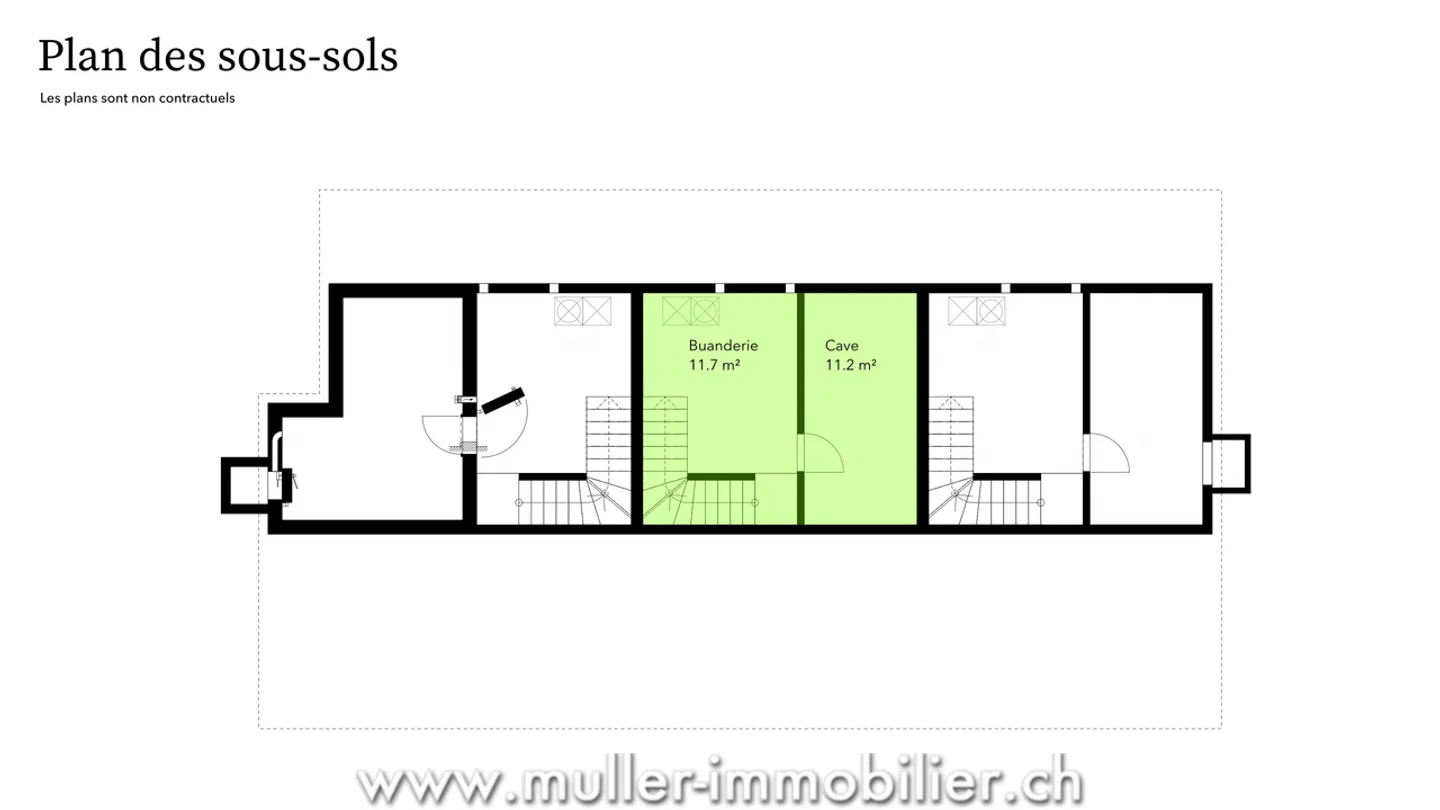 Sale of 15 row villas with 5 and 6 rooms in Le Mouret - Photo 6 of 13