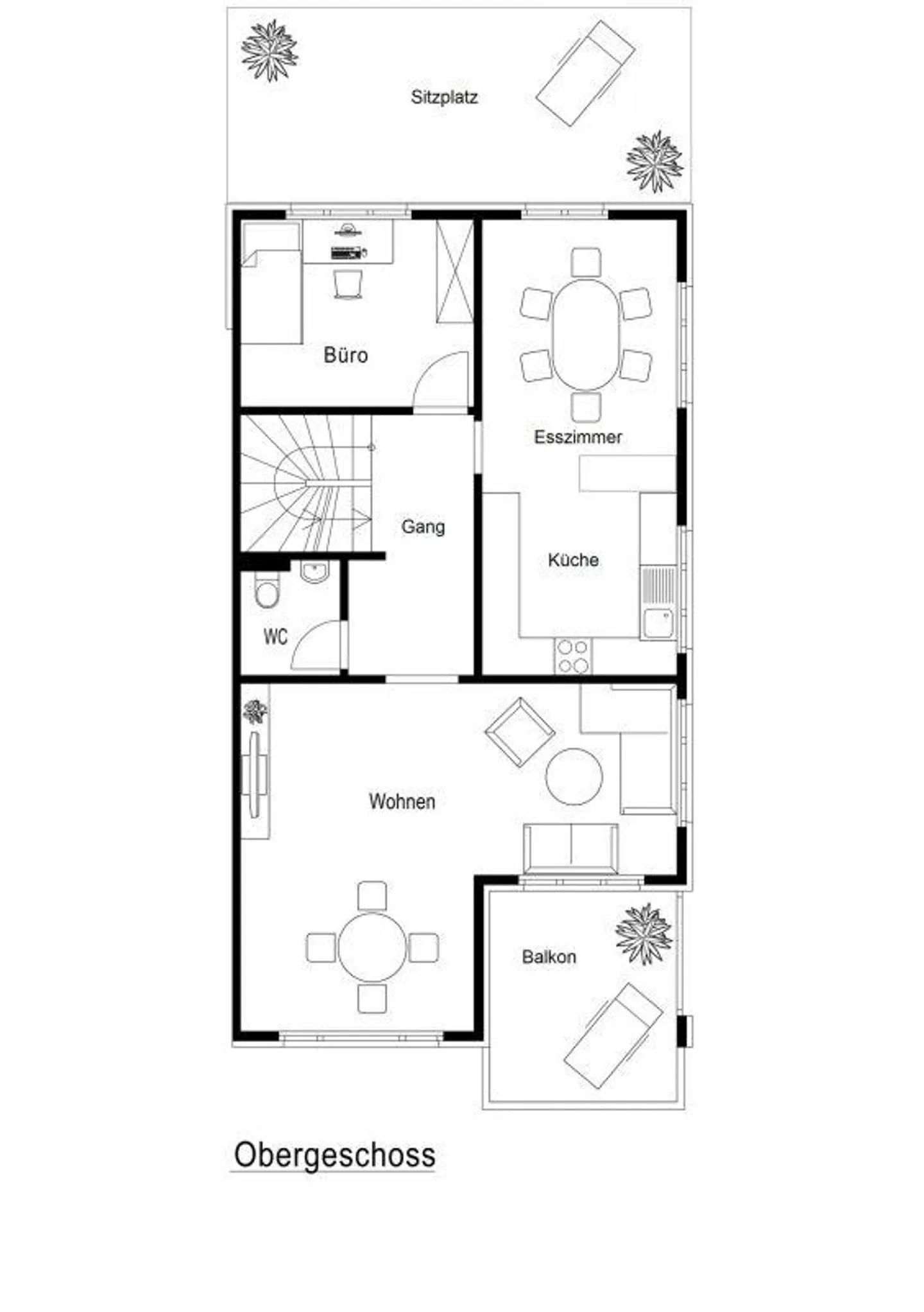 Charmantes Doppelhaus mit Garten - Foto 13 von 14