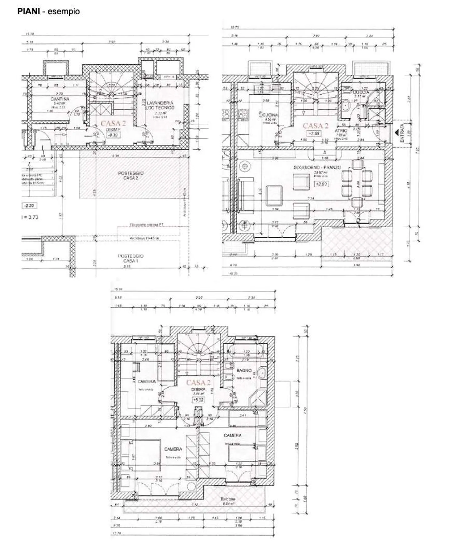 Parte di una casa bifamiliare in vendita, 4,5 stanze - Foto 12 di 12