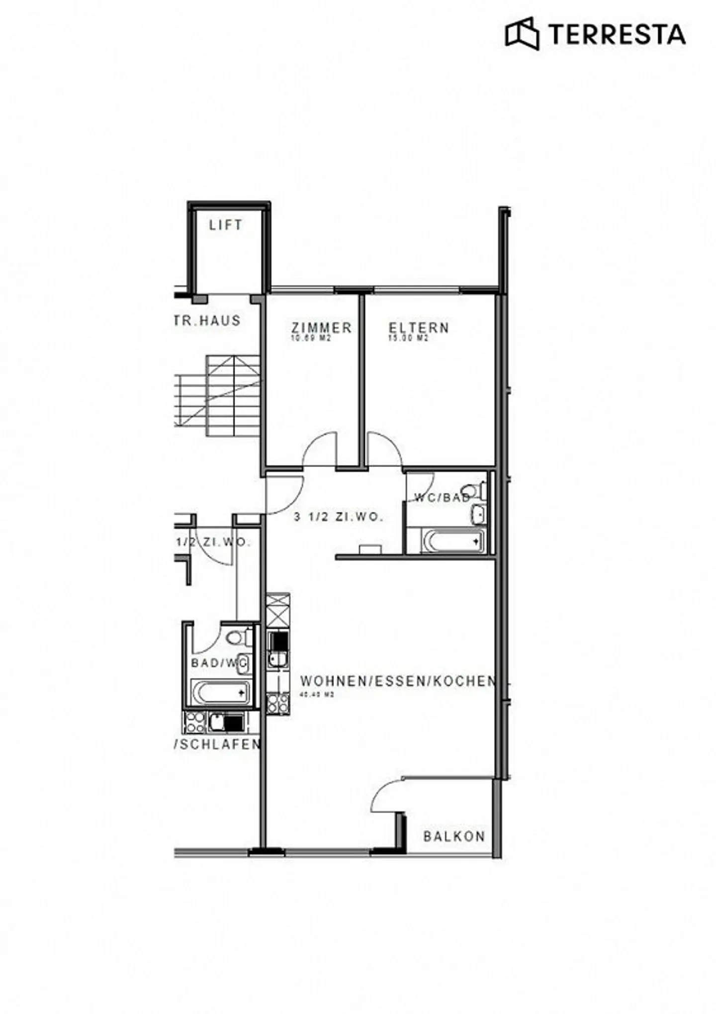 Living in the center of Wettingen - Photo 7 of 8