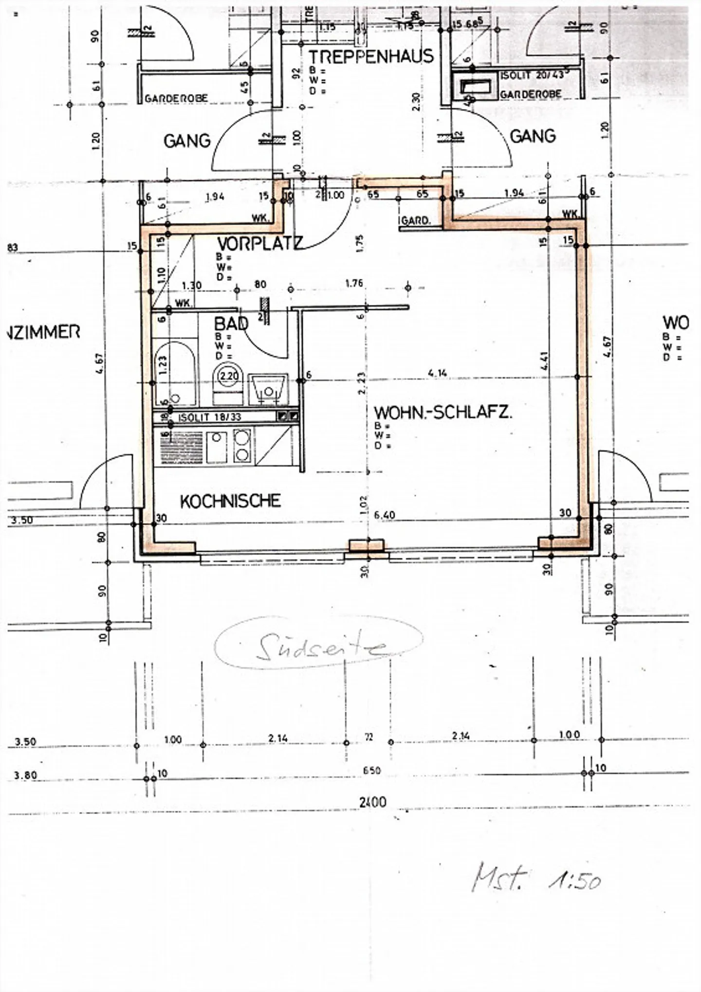 Appartement confortable 1 pièce dans un emplacement central à Reinach - Photo 2 sur 2