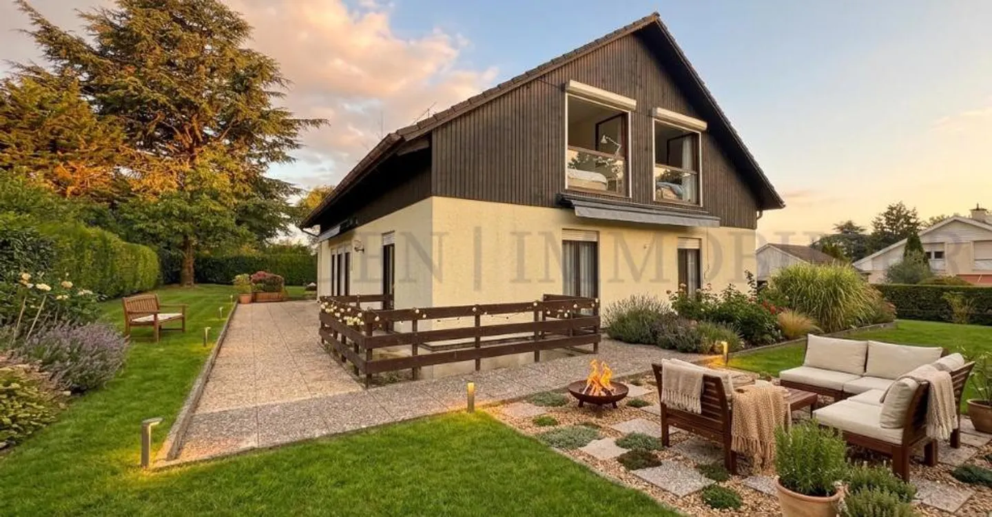 Familienvilla mit Seesicht in Genthod - Foto 3 von 3