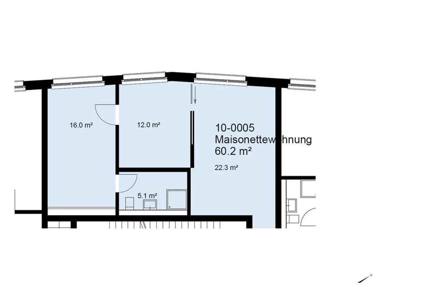 3.5 Room Maisonette Apartment in the Heart of Wiedikon - Photo 10 of 10