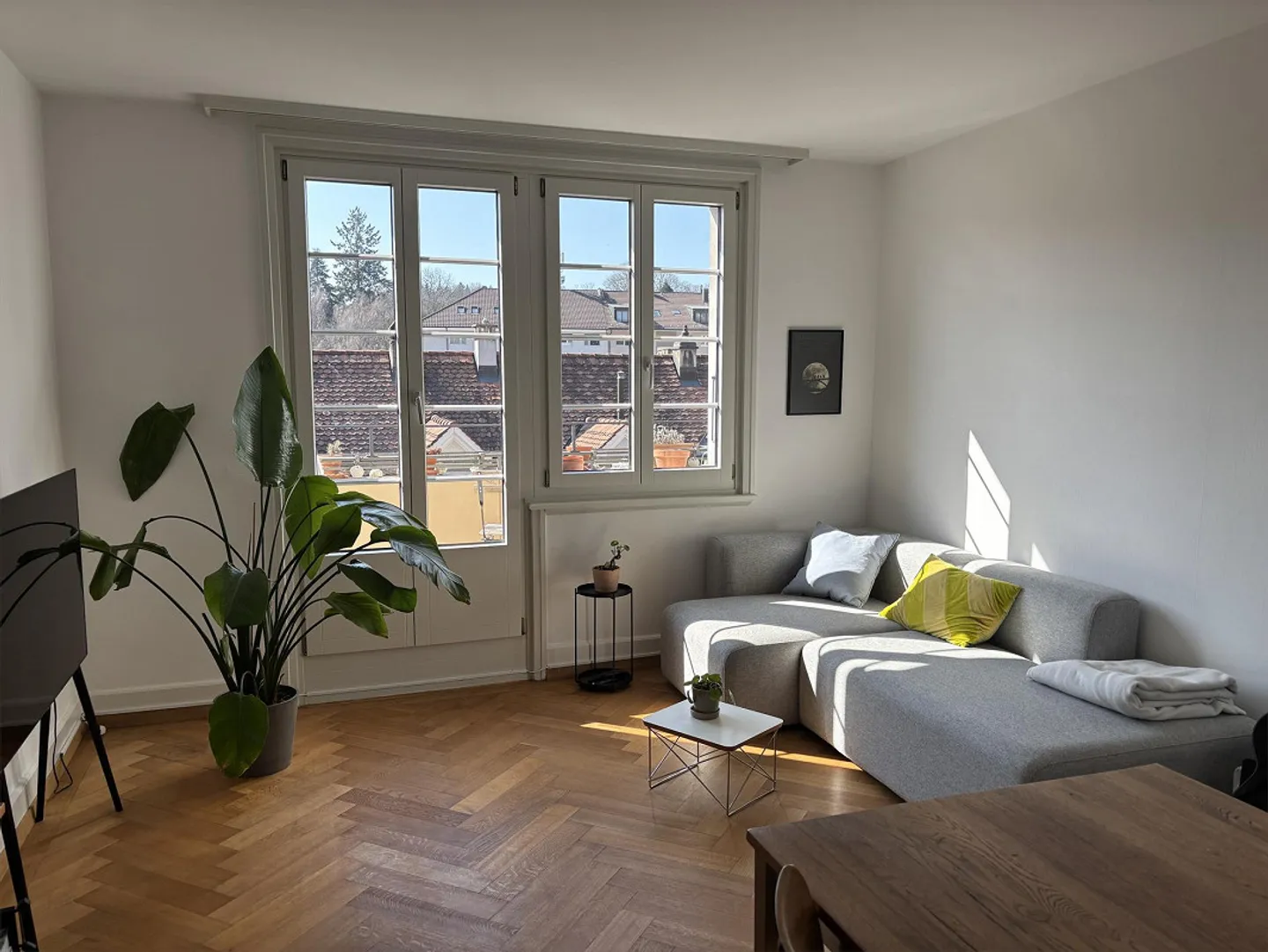 Temporär, möbliert: 2.5-Zimmer-Wohnung im Monbijou, Bern - Foto 3 von 4