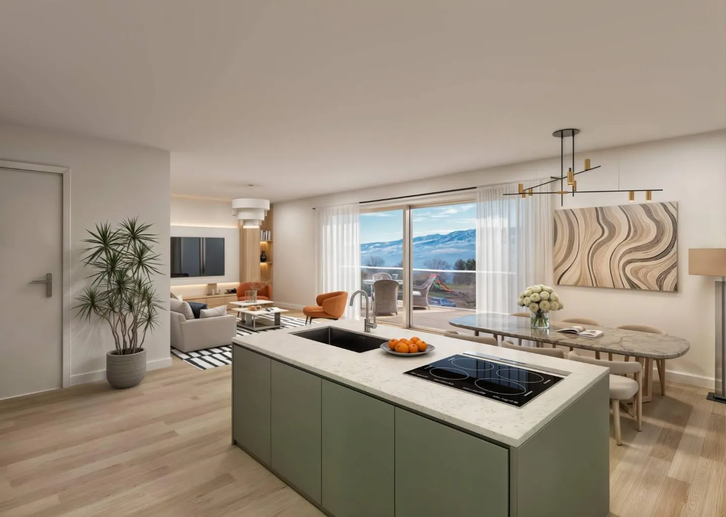 Appartements modernes au bord du lac - Photo 4 sur 7