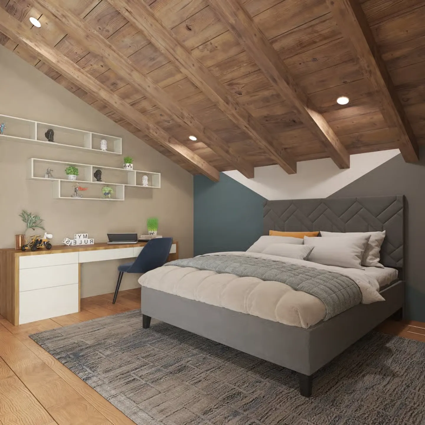 Wunderschöne 3 1/2 Duplex von jeweils 114m2 in der PPE in Baar/Nendaz - Foto 5 von 12
