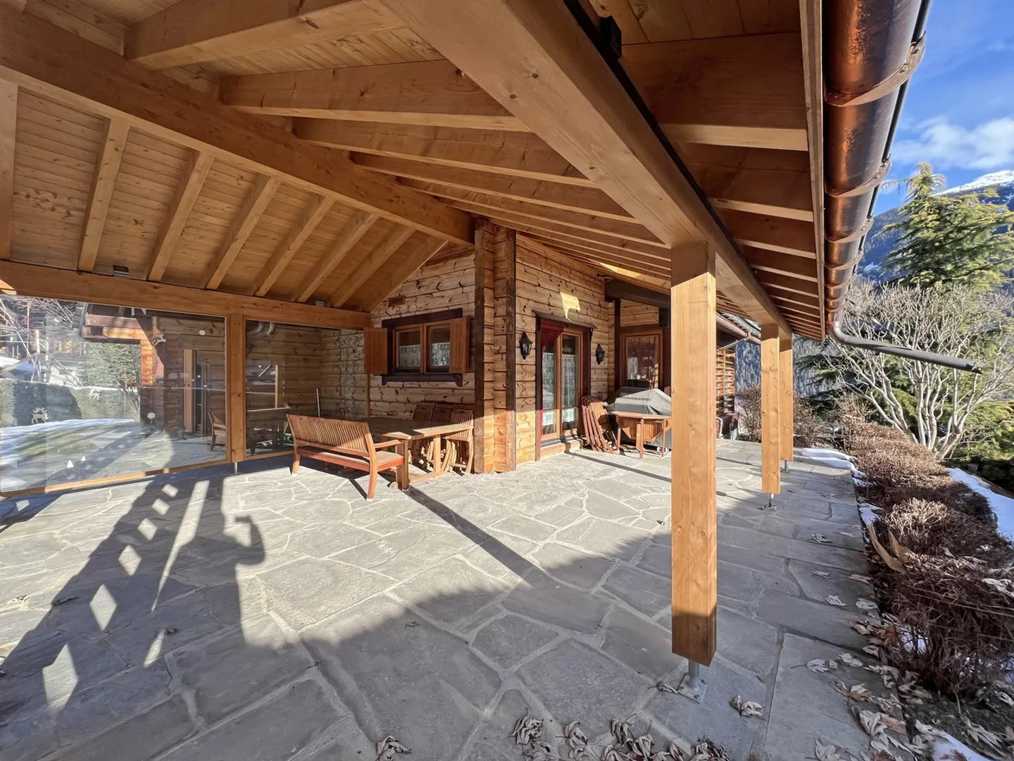 Rara proprietà alpina con lotto edificabile e vista su Verbier - Foto 6 di 17