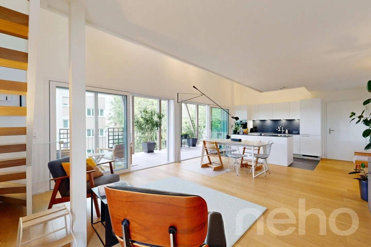 HELLER MODERNER DUPLEX, WENIGE SCHRITTE VON M1 UND EPFL - Foto 4 von 12