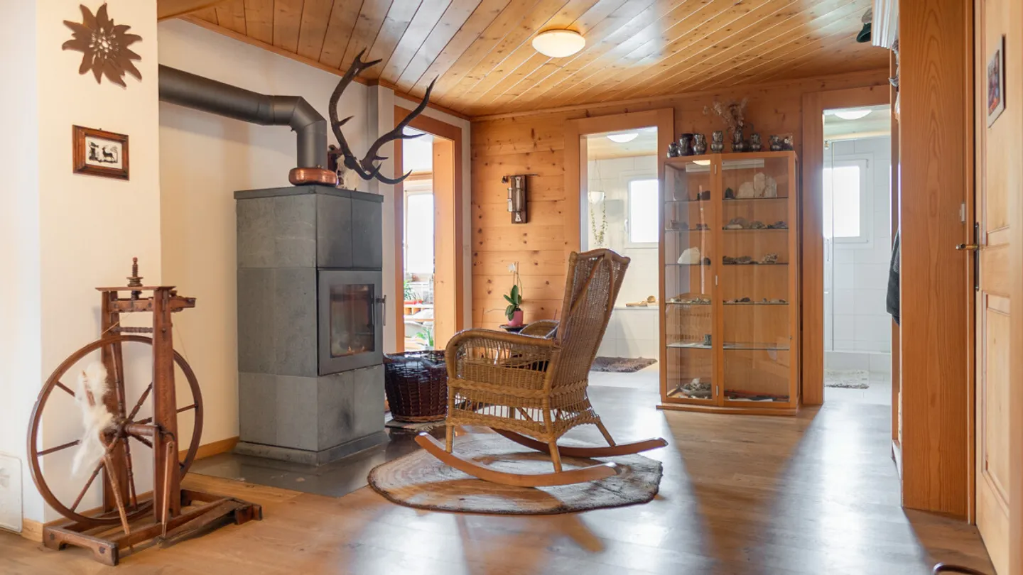 Geräumiges Chalet mit atemberaubender Aussicht - Foto 13 von 13