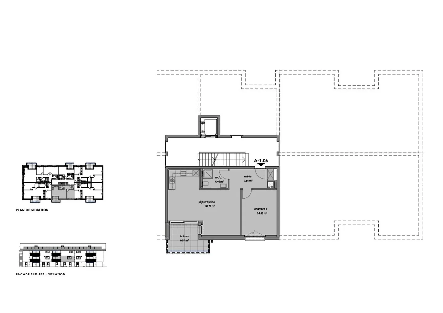 New 2.5-room apartments in a green environment - Photo 4 of 4