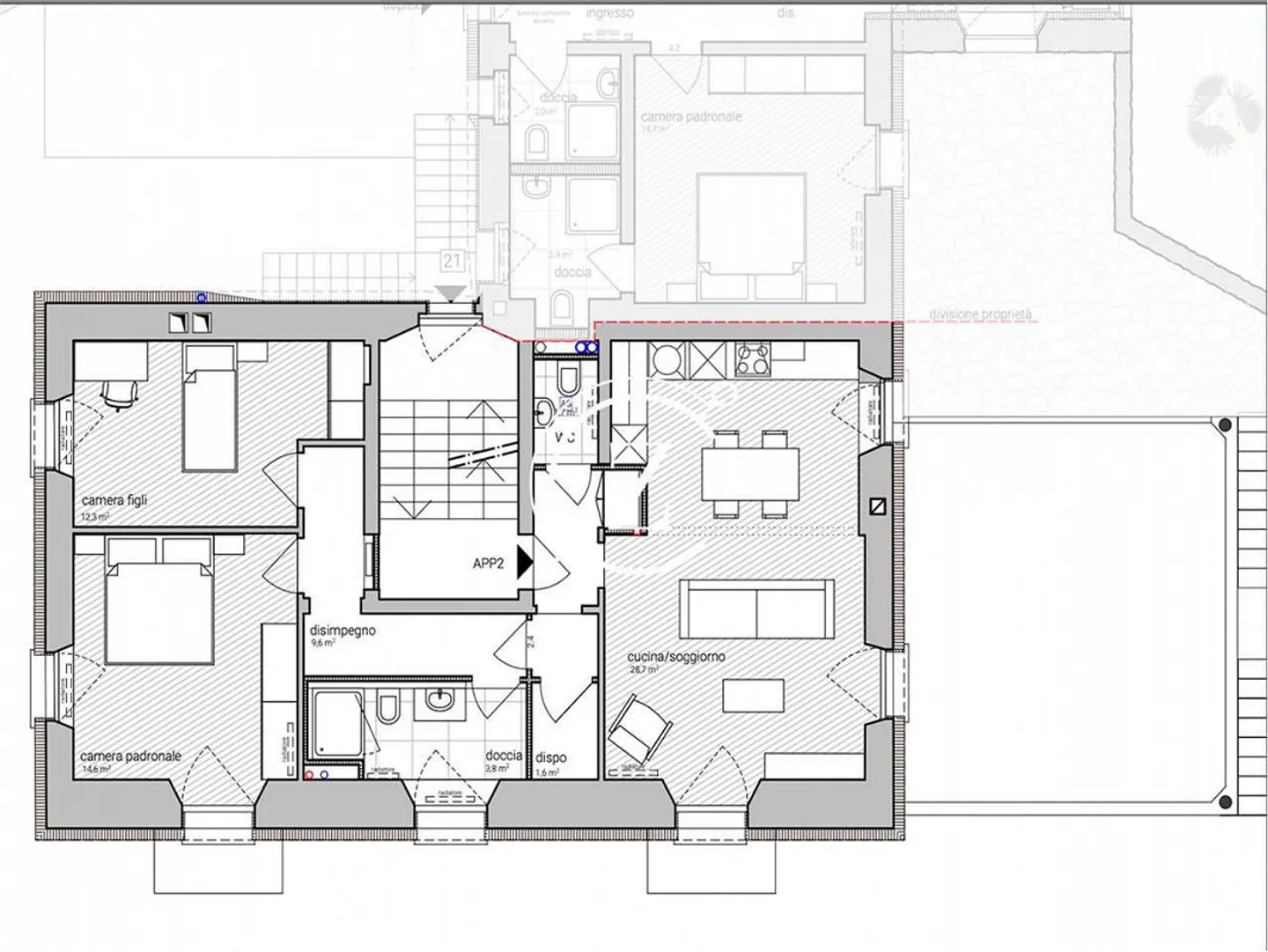 Nuovo Duplex 3.5 locali a Gambarogno - Foto 10 di 11