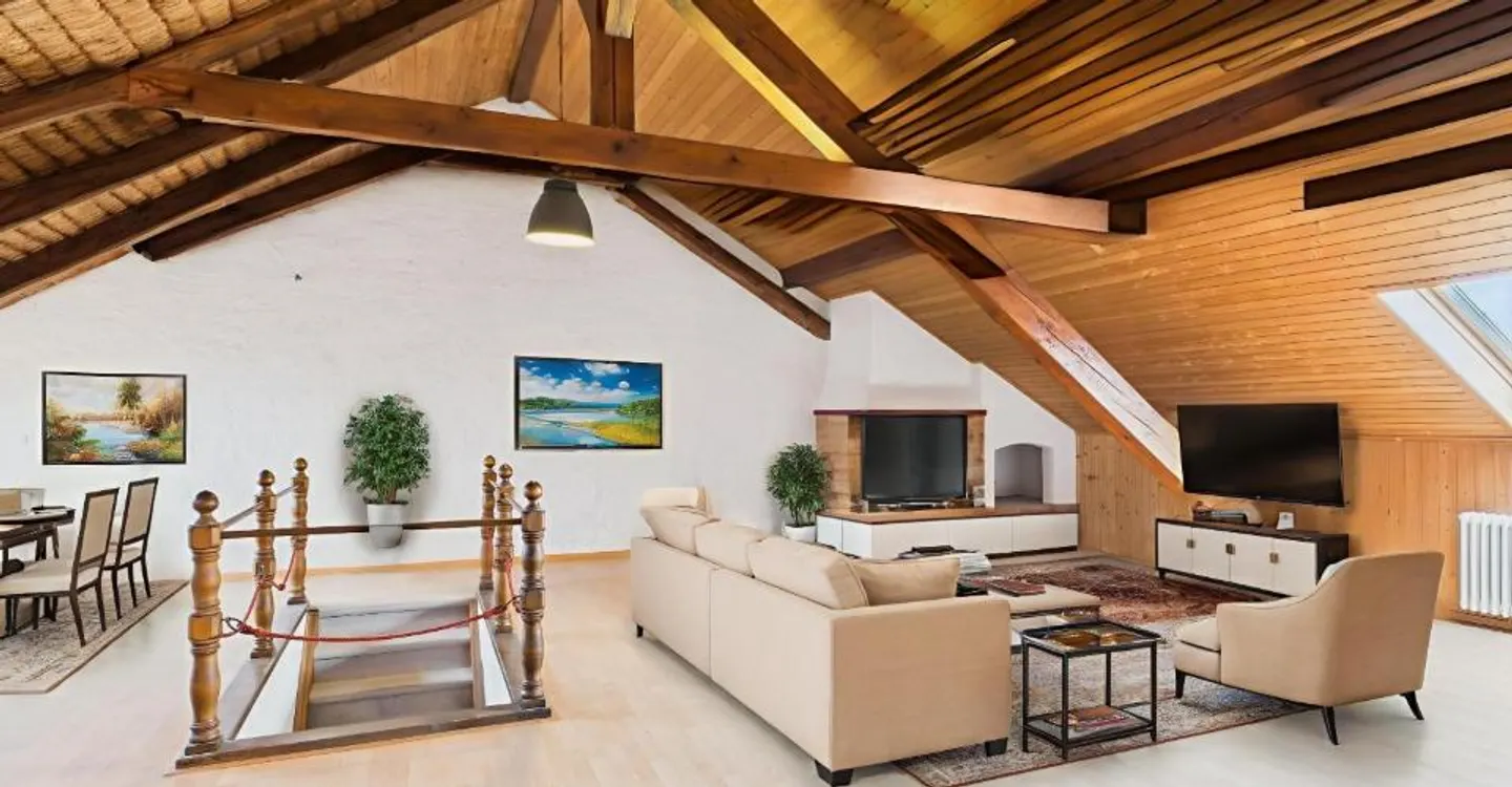 Attractive and very large 173m2 maisonette apartment in Allschwil, BL - Limited until the end of 2028 - Photo 10 of 13