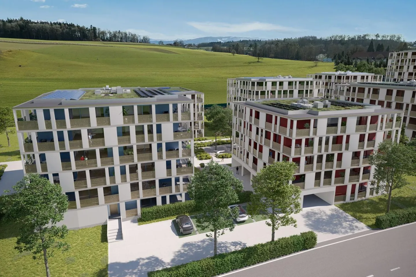 Moderne Wohnungen in Belfaux - Foto 5 von 5