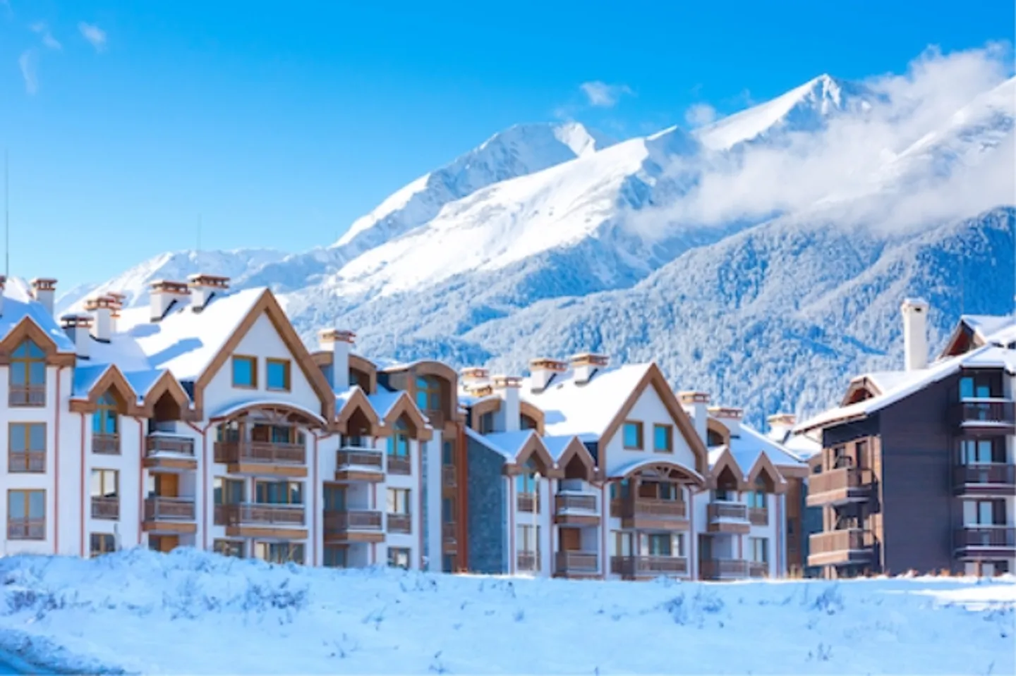 Plot of land for a hotel complex in a ski area for sale. - Photo 1 of 1