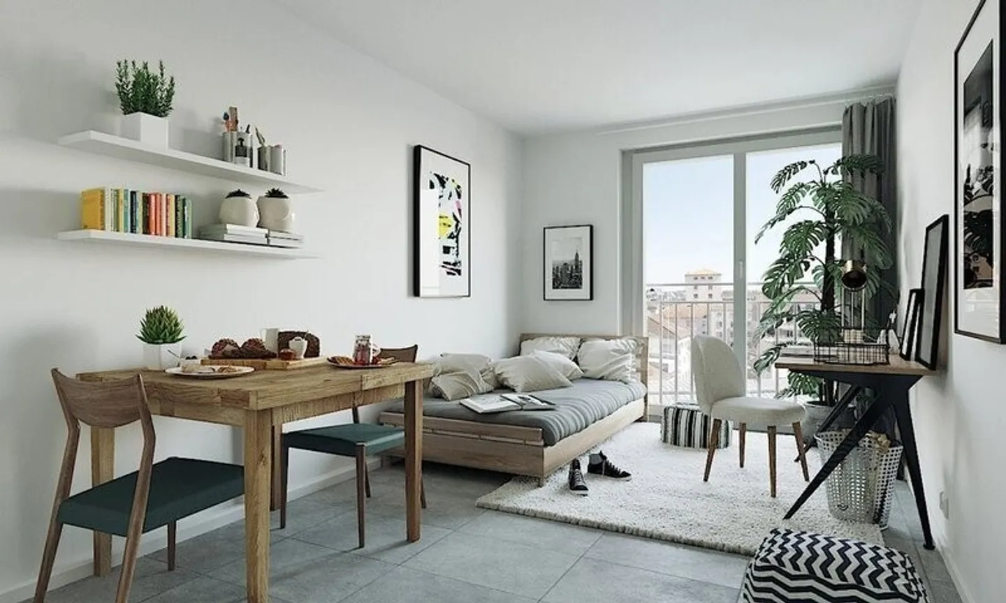 A saisir ! Studio au coeur du centre-ville de Fribourg ! - Foto 3 von 5