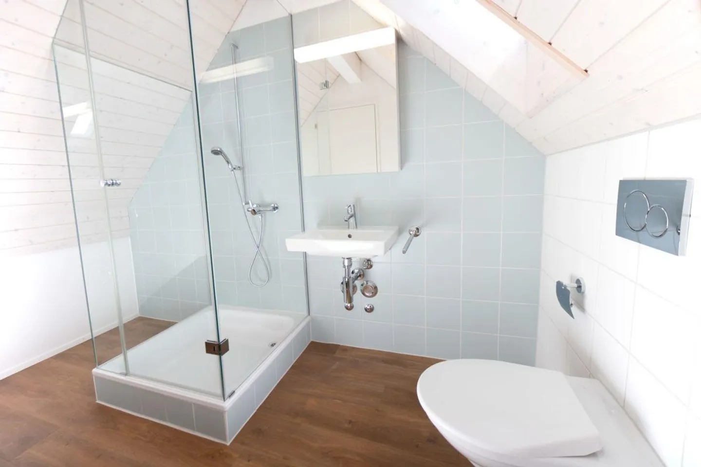 Attico con vista sul verde e sulla regione di Mutschellen - Foto 10 di 14