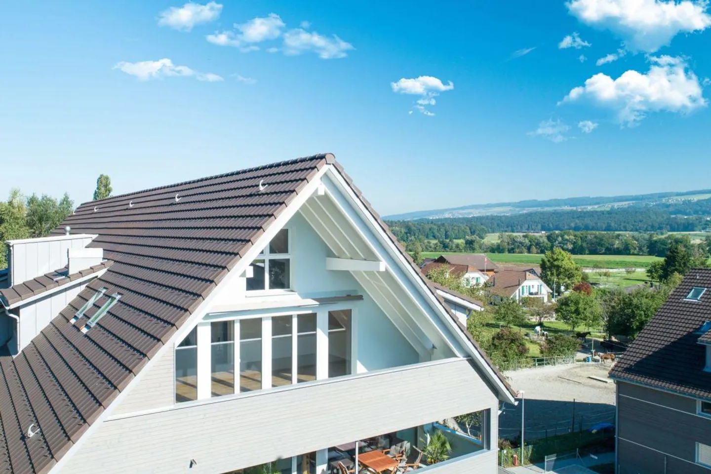 Attico con vista sul verde e sulla regione di Mutschellen - Foto 14 di 14