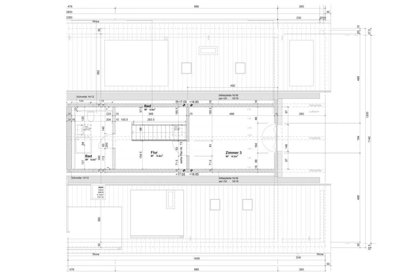 Attico con vista sul verde e sulla regione di Mutschellen - Foto 12 di 14