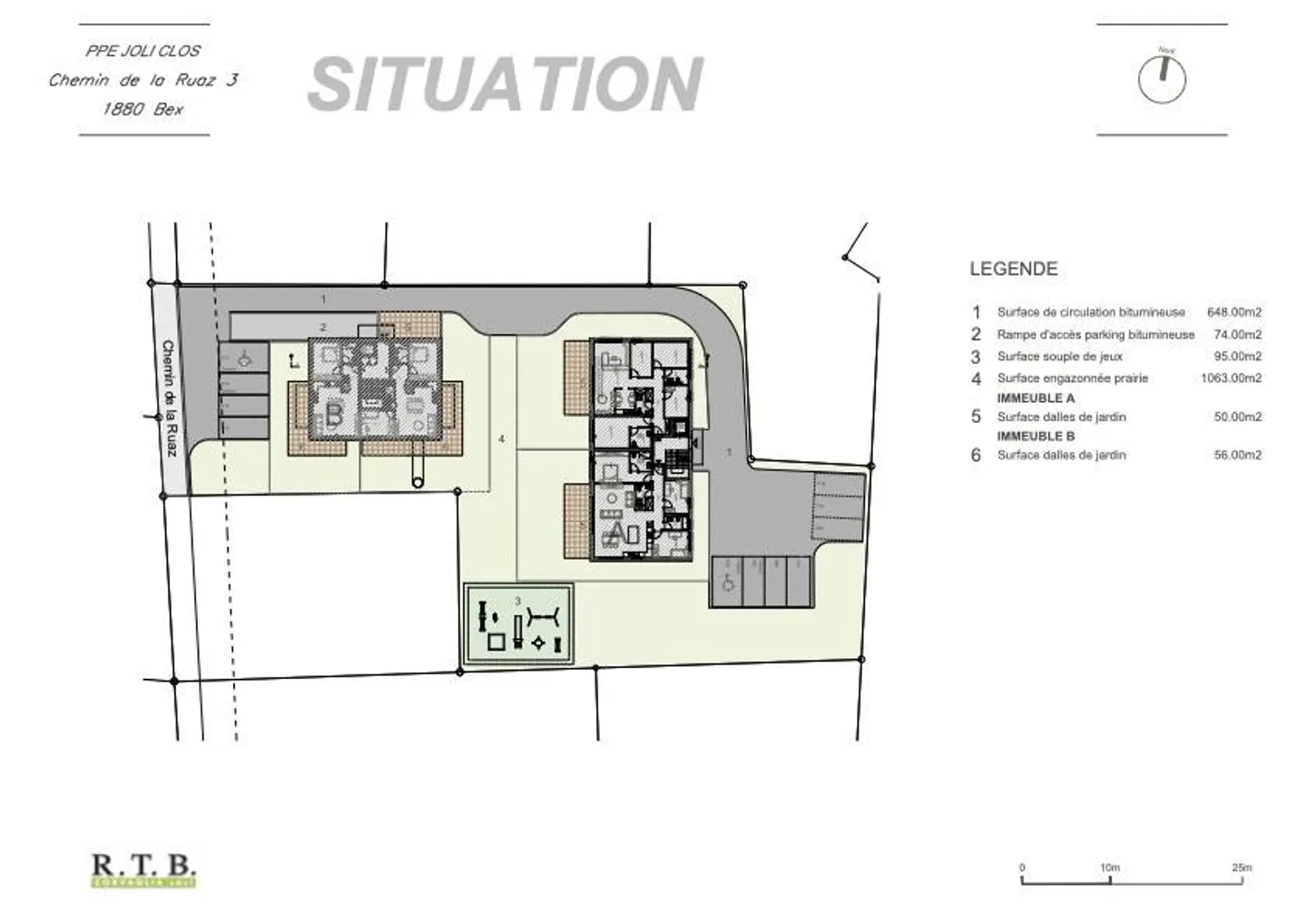 Appartamento 2,5 stanze (Unità 11) al 2° piano a Bex - Foto 13 di 13