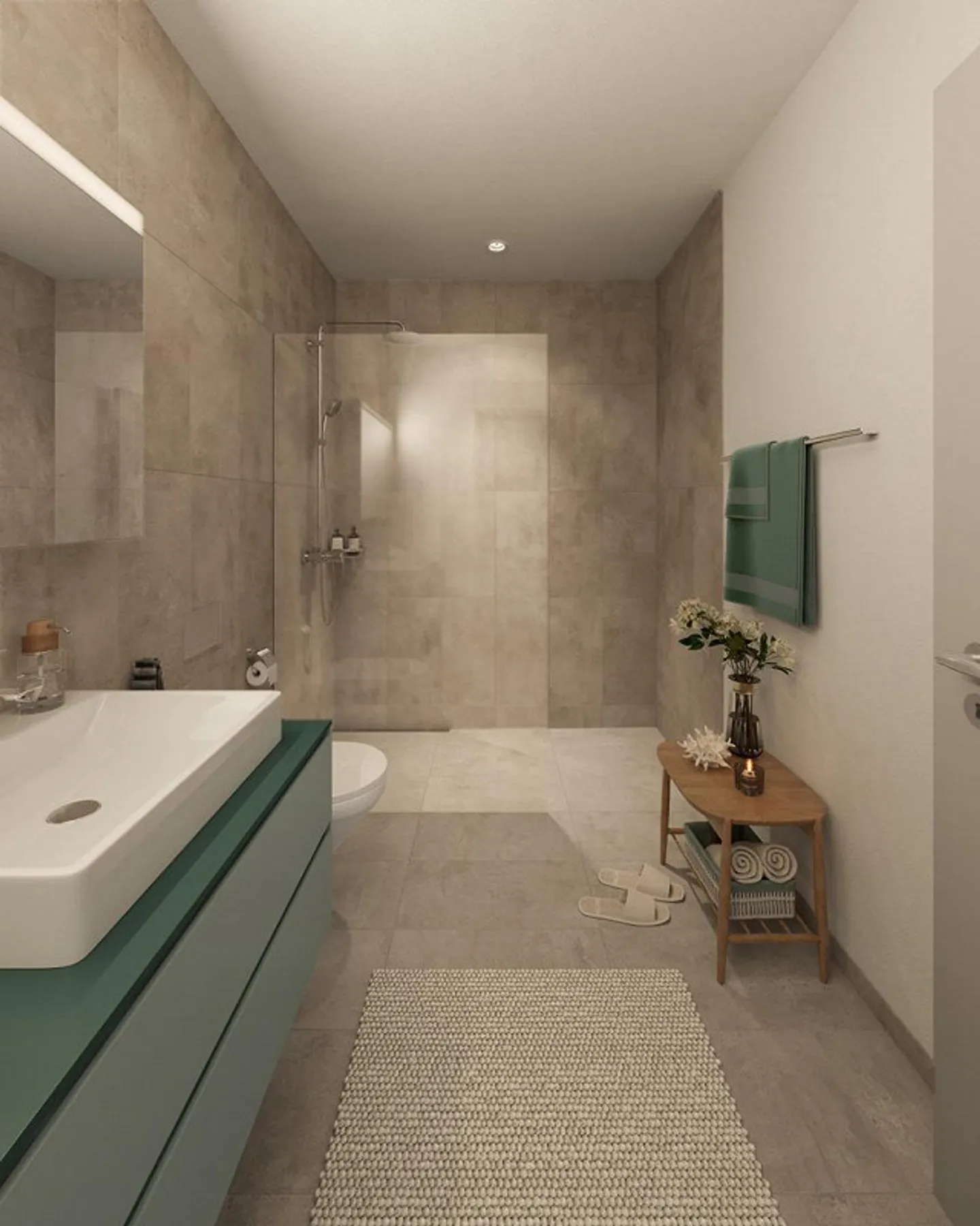 Modernes Apartment in Worben - Foto 4 von 8