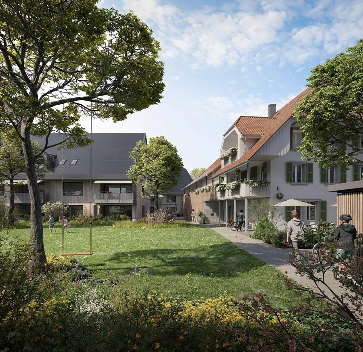 Modernes Apartment in Worben - Foto 8 von 8