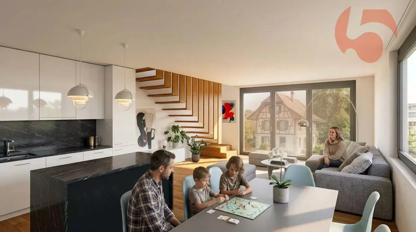 Neues Duplex mit Balkon in Saint-Triphon - Foto 1 von 4