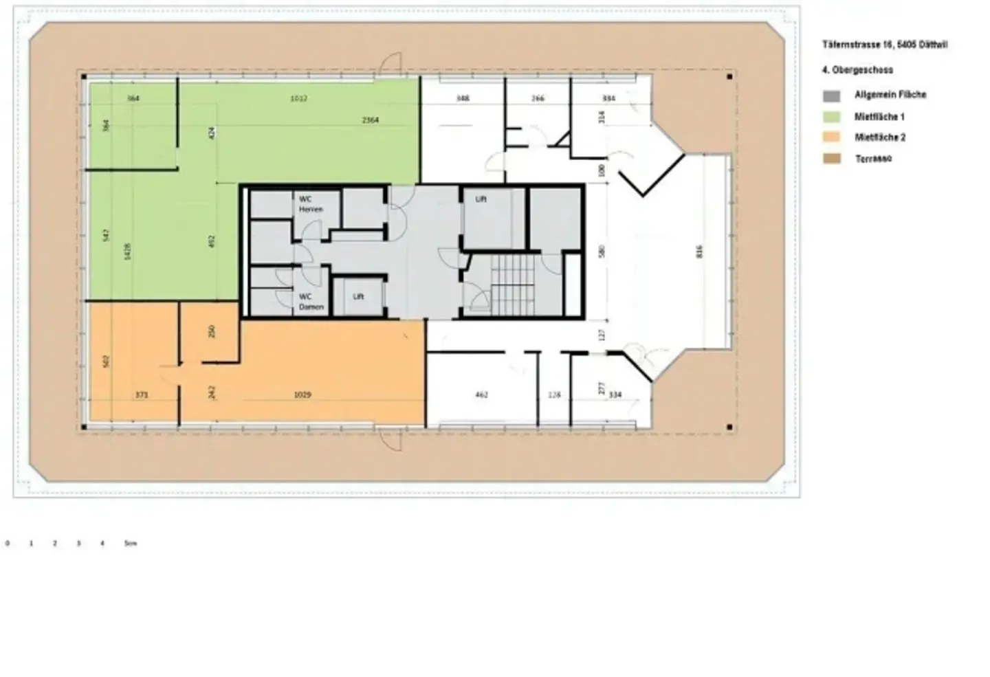 «70 m2 - 1'100 m2 - Büroräumlichkeiten im Industriegebiet Täfern» - Foto 8 von 11