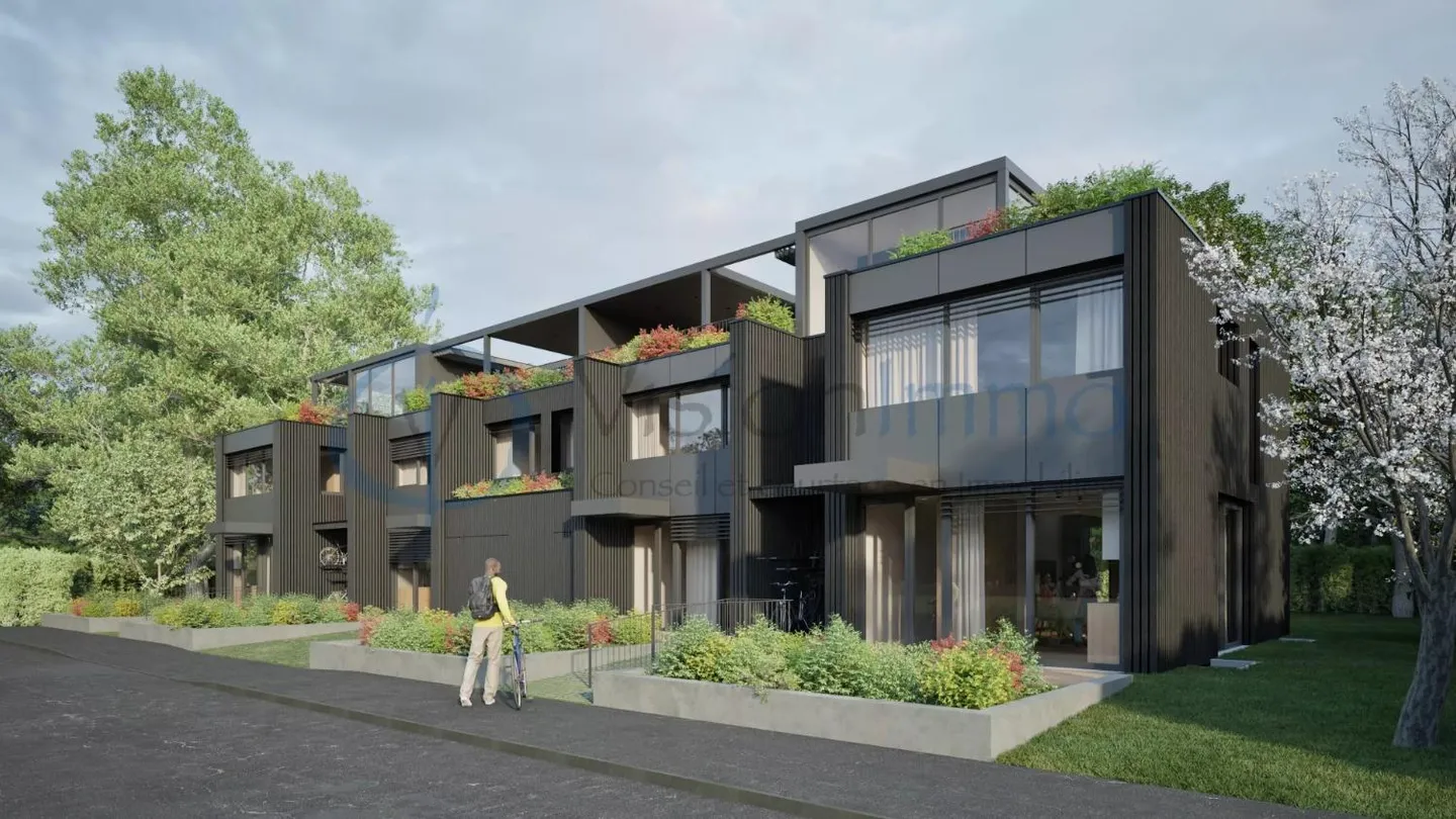 Maison contemporaine à Vessy - Photo 3 sur 9