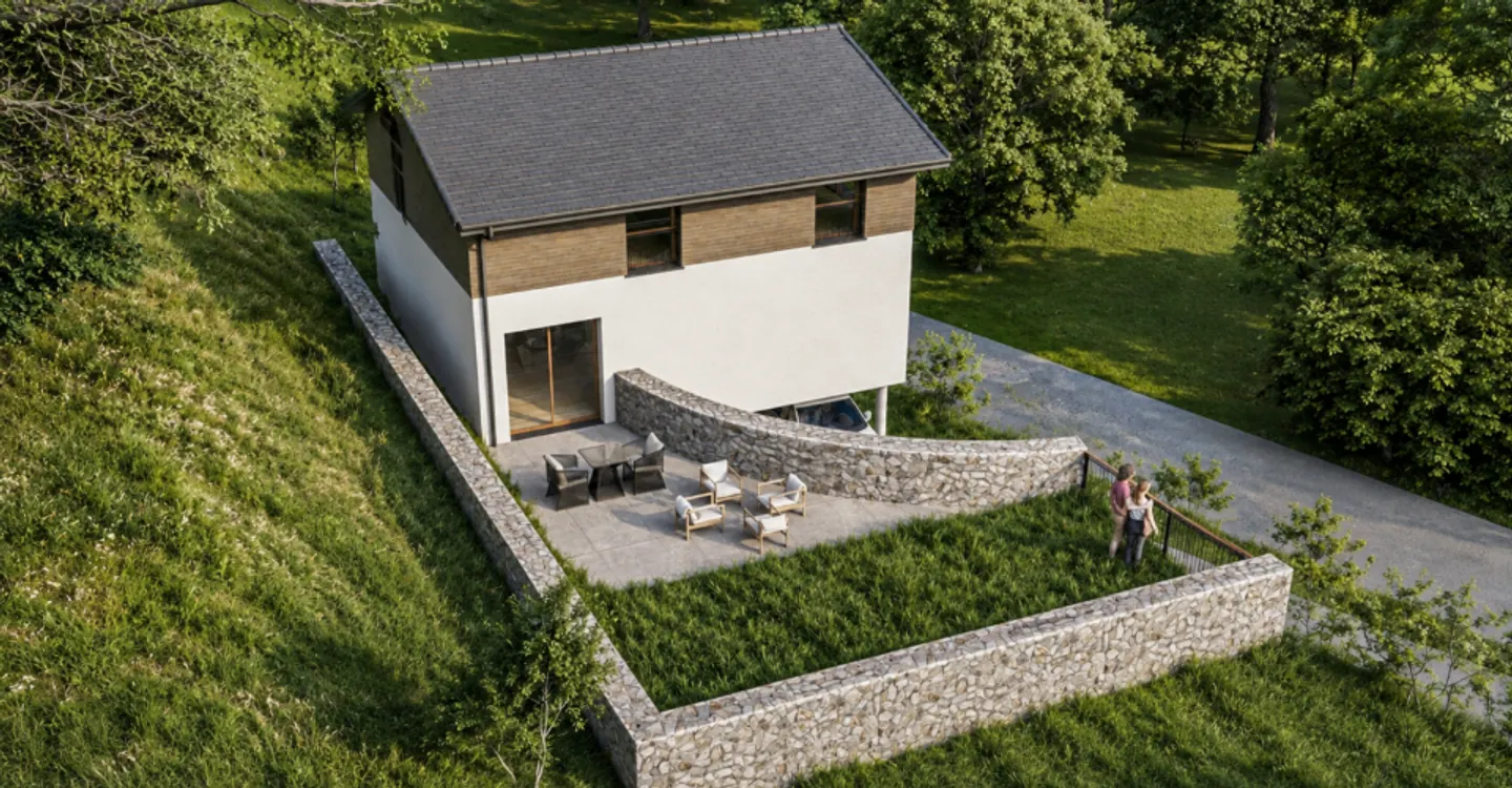 New Villa with Garden in Collombey - Photo 2 of 12