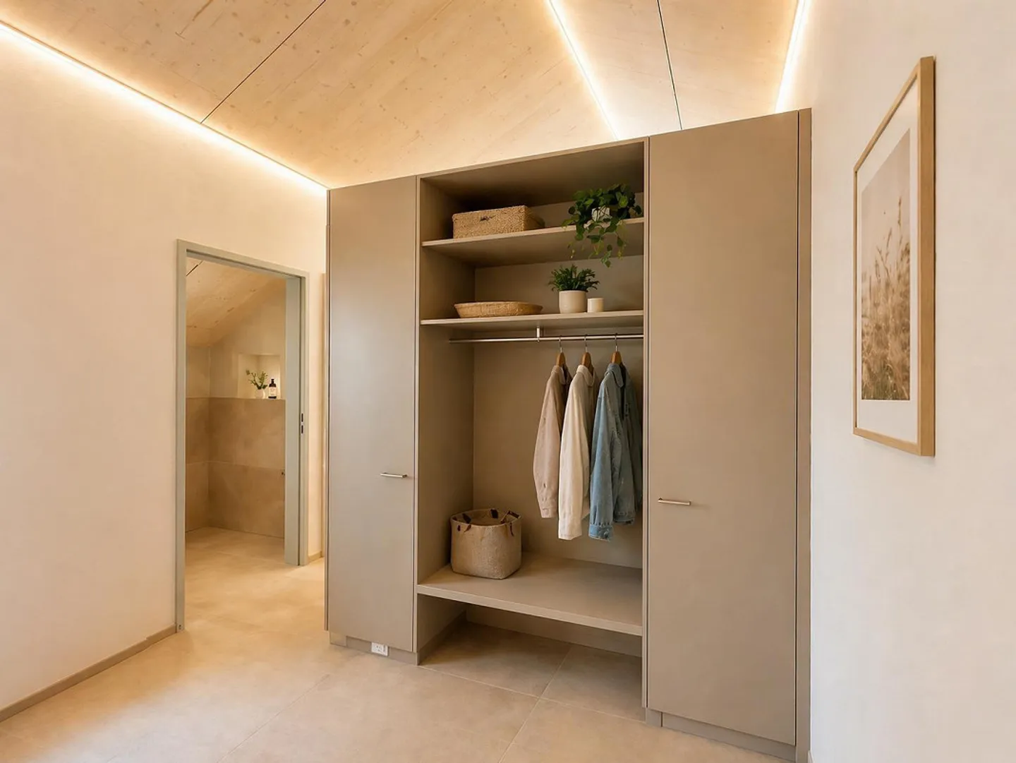 Modernes Attika-Apartment mit Balkon - Foto 7 von 9
