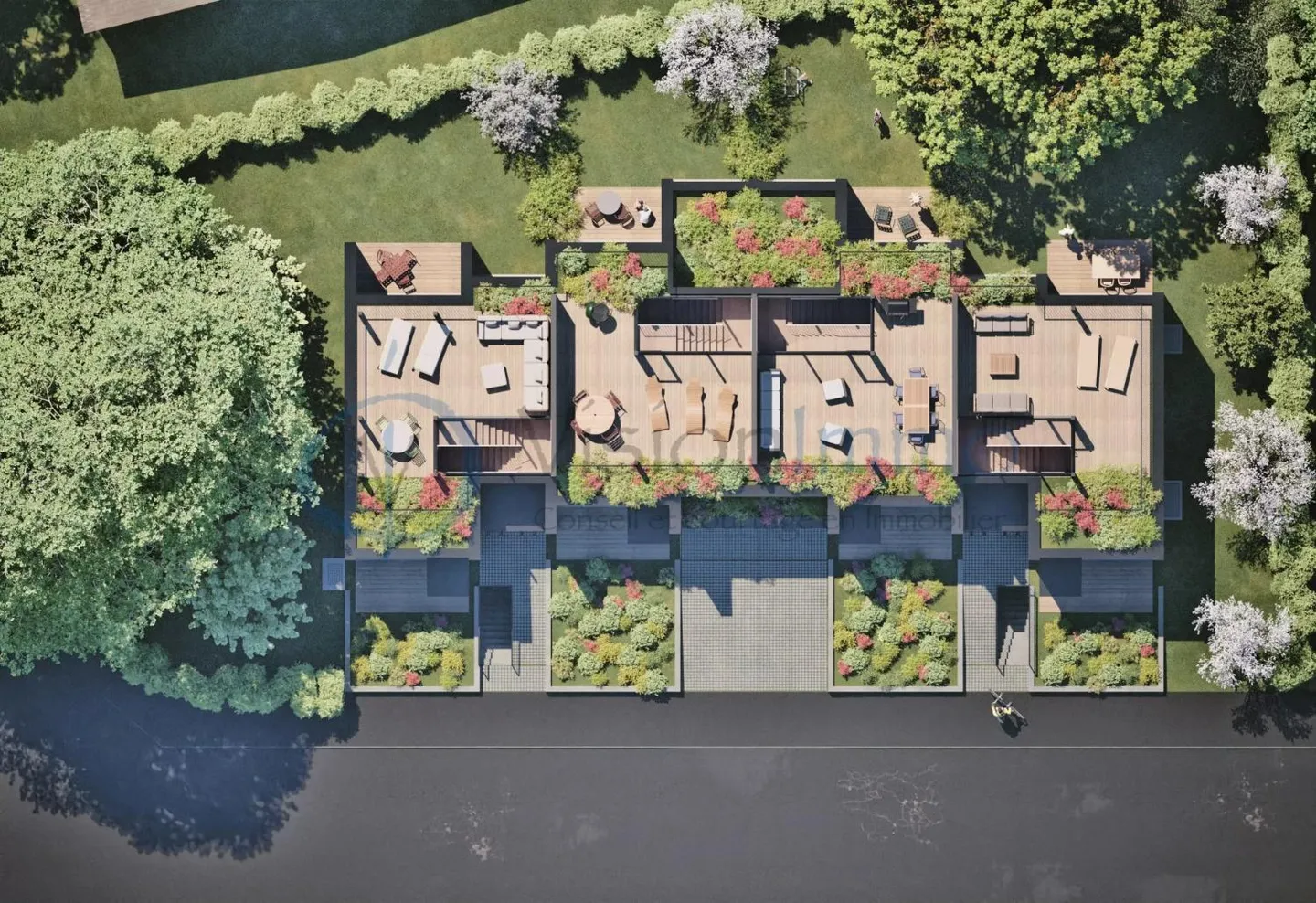 Modernes Townhouse mit Garten - Foto 8 von 8