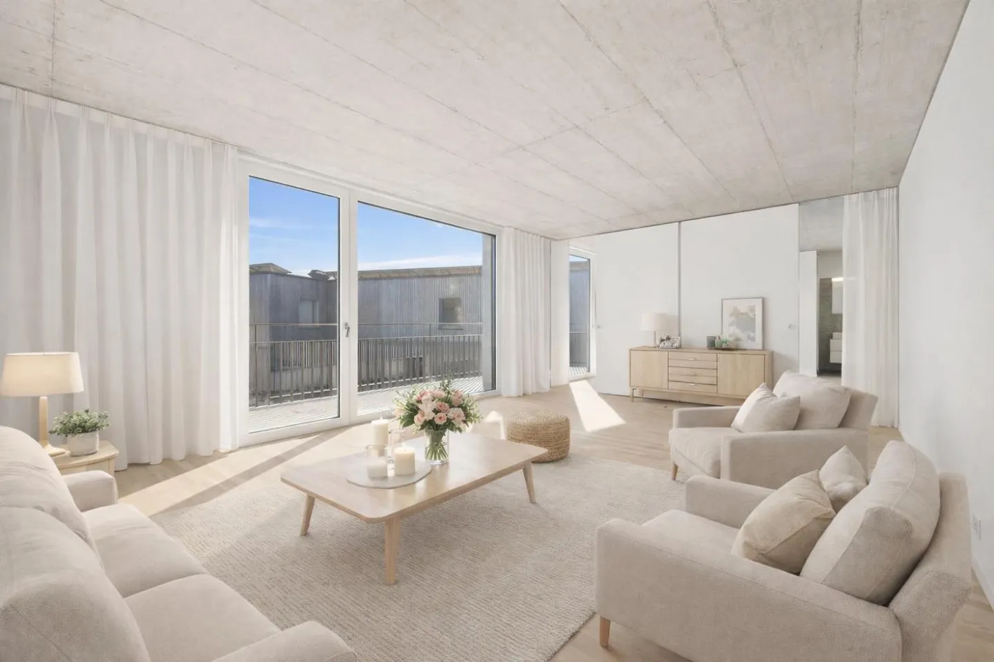 Appartement penthouse moderne avec caractère dans le quartier urbain 6 - Photo 1 sur 11