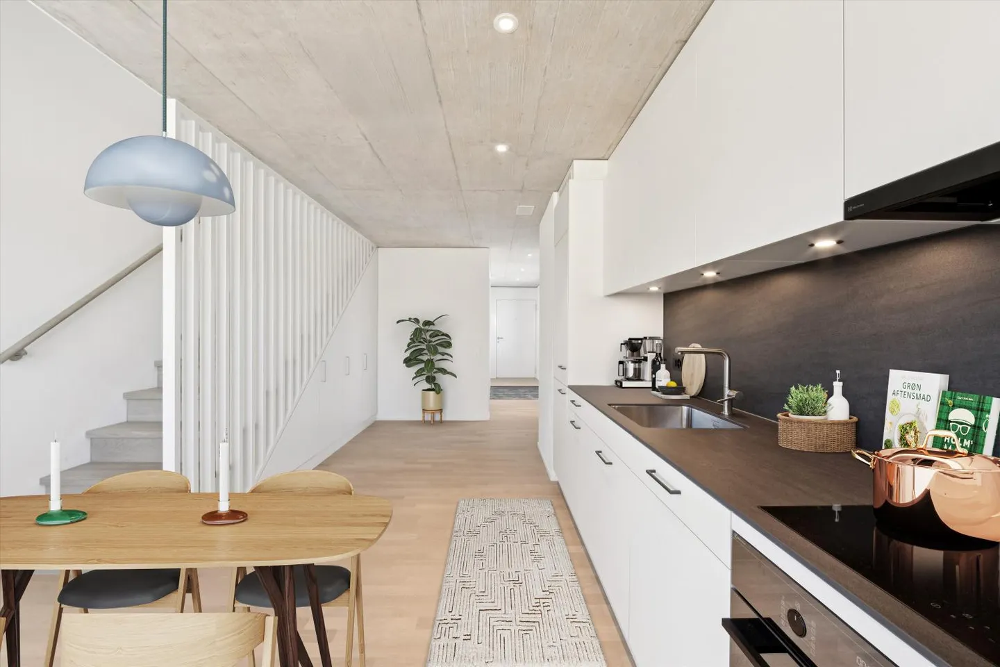 Appartement penthouse moderne avec caractère dans le quartier urbain 6 - Photo 3 sur 11